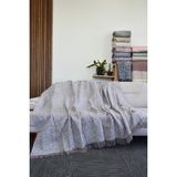 Mutlu Çeyiz Diva Pamuklu Çekyat Örtüsü 170X220 cm Gri Çift Taraflı Kullanım Koltuk Örtüsü | Koltuk Şalı - 170 x 220 cm - Kahverengi