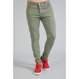 Mutlu City Yeni Sezon Erkek Denim Slim Fit Likralı Kot Jean Pantolon 2165-YEŞIL - 30 - --