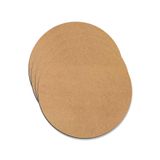 mutlu gün hediyelik Ahşap Supla Levha 12 Adet 3 mm Ham Mdf 33 cm Çap Yuvarlak Servis Altı Supla