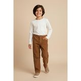 Mutlu Kids Mutlu Klasik Erkek Kadife Pantolon - Vizon - 6 Yaş