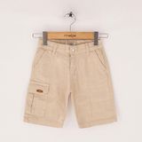Mutlu Kids Mutlu Yan Cepli Erkek Gabardin Kapri - 1 Yaş - Bej