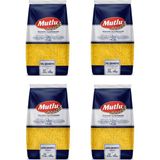 Mutlu Makarna 4'lü Şehriye Paketi 2 Tel Şehriye - 2 Arpa Şehriye 2 kg Aromasız Lezzet