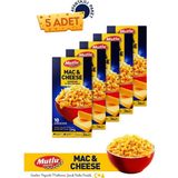 Mutlu Makarna Mac And Cheese Peynirli 210 gr 5'li Avantajlı Paket Lezzeti ile Hızlı Hazırlık