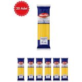 Mutlu Makarna Spagetti 500 G X 20 Paket – Lezzetli, Dayanıklı Ve Kolay Pişen Italyan Tipi Makarna