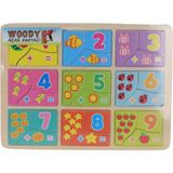 Mutlu Müşteri 4215 Sun-Kdm-Woo-Tahta Bultak Bulmaca Puzzle 27 Prç