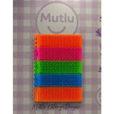 Mutlu Mynote A5 Fırça Kapaklı Spiralli Defter 80YP Çizgili