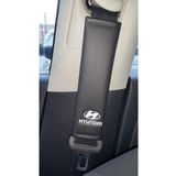 mutlu oto Hyundai Deri Emniyet Kemer Kılıfı Siyah Iki Adet