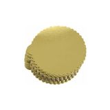 Mutlu Pastacılık ve Malzemeleri Gold Mendil Kalın Pasta Altlığı 26 Cm 10 Adet