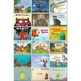 Mutlu Suaygırı + Uçan Süpürge + Yavru Timsah Çipiti + Sevgi Canavarı + Canım Arkadaşlarım + Acaba Neden? + Mamut + Dalgıç Köpek + Zogi + Yaramaz Ejderhalar + Sarı Civciv + Ayı ve Balon / 18’li Set