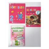 Mutlu Yayıncılık 2.Sınıf Dört işlem + Dil bilgisi Dil Yeteneği + Okuduğunu Anlama Hediyeli