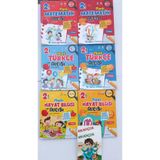 Mutlu Yayıncılık 2. Sınıf Planlı 3 lü Set : Matematik 1. 2. kitap + Planlı Türkçe 1.2. +Hayat Bilgisi 1.2.Kitap 2 Adet Arkadaşım Hikaye Kitabı Hediye