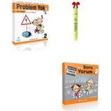 Mutlu Yayıncılık 2. Sınıf Problem Yok ve Soru Yorum Seti Türkçe Eğitim Kitabı