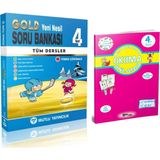 Mutlu Yayıncılık 4. Sınıf Tüm Dersler Gold Soru Bankası - Okuma Anlama Kitabı