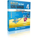 Mutlu Yayıncılık Gold Yeni Nesil 4. Sınıf Tüm Dersler Soru Bankası Güncel Müfredata Uygun
