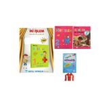Mutlu Yayıncılık Mutlu 1.Sınıf İKİ İşlem +2.sınıf Dört İşlem + Dilbilgisi Dil Yeteneği +Organik Matematik HEDİYELİ