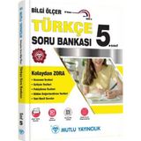 Mutlu Yayınevi Mutlu Yayınları 5. Sınıf Türkçe Bilgi Ölçer Soru Bankası