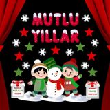 MUTLU YILLAR OKUL PANO SÜSÜ 03
