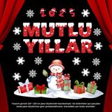 Mutlu Yıllar Okul Pano Süsü