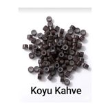 MutluBiDünya 100 Adet Saç Kaynak Boncuğu Tinsel Takma Boncuğu