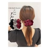 MutluBiDünya 3 Adet Kadife Scrunchie Lastik Toka