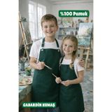 MUTLUGYM ÇOCUK ÖNLÜK Gabardin Kumaş % 100 PAMUK -workshop-atolye -MUTFAK ÖNLÜĞÜ