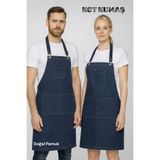 MUTLUGYM Kot önlük Atölye Barista Seramik Aşçı Master Chef Çiçekçi Pastacı Mutfak Önlük