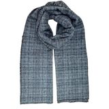 MutluHan%95 Kaşmir%5 İpek Dokuma Şal | Derin Mavi | Lüks ve Konforlu Kadın Şalı, Hediyelik ve Özel Günler İçin, Günlük ve İş Yeri Kullanımına Uygun (Business Casual, Gece, Gündelik)