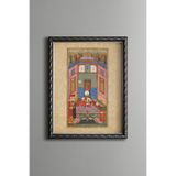 Mutluluğun Başlangıcı - Vintage Desenli Çerçeve, Gümüş, 15 x 21