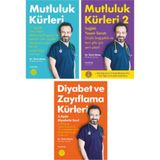 Mutluluk Kürleri - Mutluluk Kürleri 2 - Diya-Bet ve Zayıflama Kürleri - Ümit Aktaş 3 Kitap Set