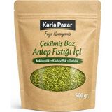 Mutlunun Huzur Bahçesi Çekilmiş Boz Antep Fıstığı İçi Baklavalık Kadayıflık Tatlılık 500 g - 500 gr