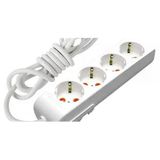 Mutlusan 001 175 410002 02 00 Ri-Tech 4'lü 2 m Topraklı Grup Priz