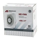 MUTLUSAN-001 211 000 100 00 00 Me-Fan 1004"BANYO Tuvalet Havalandırma Aspiratörü 12W 2450RPM 100M3/H (5224)