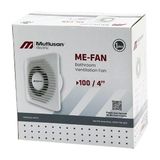 MUTLUSAN-001 211 000 100 00 00 Me-Fan 1004&AMP;QUOT;BANYO Tuvalet Havalandırma Aspiratörü 12W 2450RPM 100M3/H