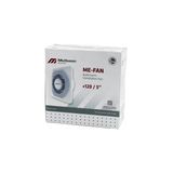 Mutlusan-001 211 000 120 00 00 Me-Fan 120/5" Banyo Tuvalet Havalandırma Aspiratörü 15W 1900Rpm 120M3/H (5433)