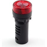 Mutlusan 010111070002 ,KIRMIZI-24V 60DB M22 Buzzer/siren - 0 - Siyah