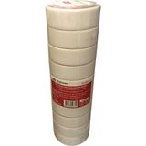 Mutlusan 0,13MMX19MMX10YDS (9.14M) Izole Bant - 10 Adet - Beyaz