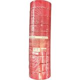 Mutlusan 0,13MMX19MMX10YDS (9.14M) Izole Bant - 10 Adet - Kırmızı