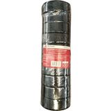 Mutlusan 0,13MMX19MMX10YDS (9.14M) Izole Bant - 10 Adet - Siyah