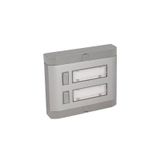 Mutlusan 037 106 020002 2'li Alüminyum Zil Butonu