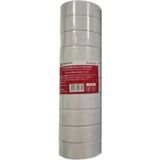 Mutlusan 10-19 Izole Bant 10LU (Elektrik Bant) Beyaz 065133011019 (Kdo)