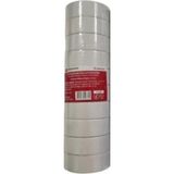 Mutlusan 10-19 Izole Bant 10LU (Elektrik Bant) Beyaz 065133011019