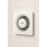Mutlusan 100 mm 4” Havalandırma Aspiratörü – 12W Sessiz Banyo ve Tuvalet Fanı (2450 rpm)