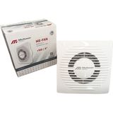 Mutlusan 100/4" Me-Fan Banyo Aspiratörü - Beyaz - 15,8X15,8 CM