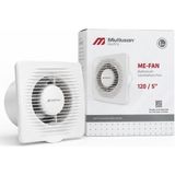 Mutlusan 120 mm 5 Inç Banyo Aspiratörü Havalandırma Fanı 15W 120 M³/sa Beyaz
