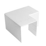 Mutlusan 12x12 MM Kablo Kanalı için 90 L Köşe 5 Adet
