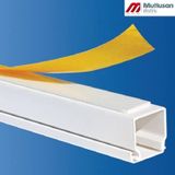 Mutlusan 12X12 Mm Yapışkan Bantlı Kablo Kanalı (10 Metre) (187461336)