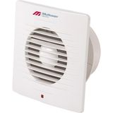 Mutlusan 150 Tuvalet Banyo ve Mutfak Aspiratörü - 205 x 205 mm - Beyaz