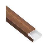 Mutlusan 16X16 Yapışkanlı Kablo Kanalı - Kahve