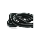 Mutlusan 20 Ø Plastik Spiral Boru Siyah Meks Serisi 100 Metre