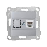 Mutlusan 22001250182 Telefon Prizi 1xRJ12 Cat3 Inox